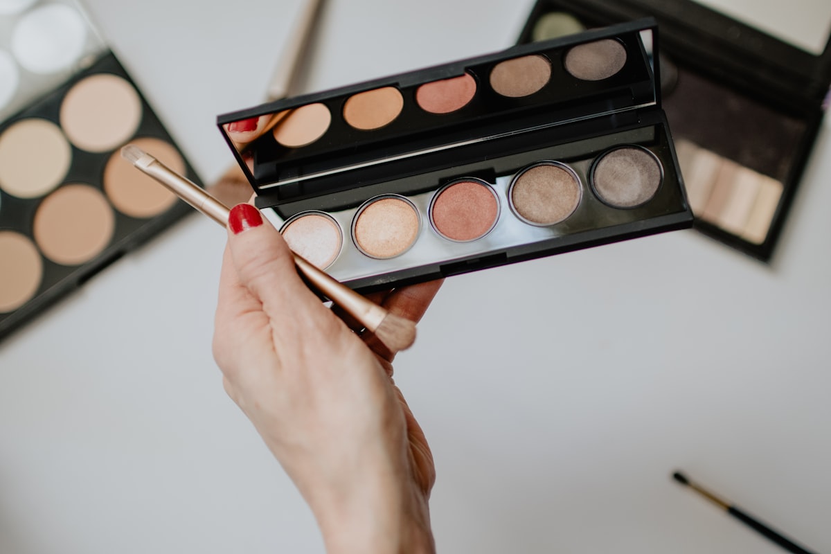 Makeup products and palettes